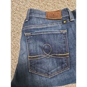 Lucky Brand Sofia Straight Leg Medium Wash Jeans 6/28 Mexico 30x32 Measured